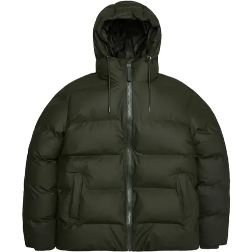 Essentielle werdichte Pufferjacke , unisex, Größe: M - Rains - Modalova