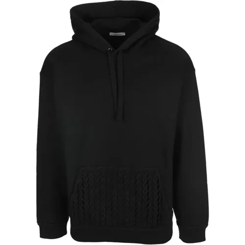 Knitted Hooded Sweatshirt , male, Sizes: M - Valentino - Modalova