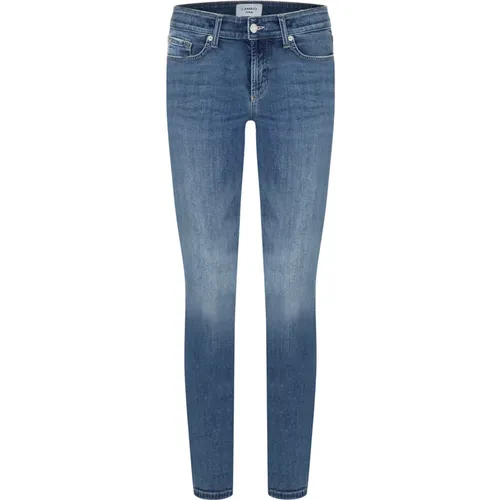 Smart Jeans with Nitter Detail and Classic Silhouette , female, Sizes: 3XL, S, XS, 2XL - CAMBIO - Modalova