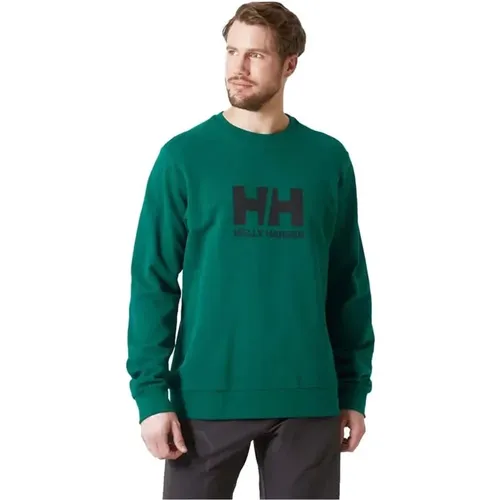 Logo Crew Hoodie , Herren, Größe: M - Helly Hansen - Modalova