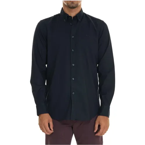 Button-Down Casual Hemd mit Logo , Herren, Größe: S - Harmont & Blaine - Modalova