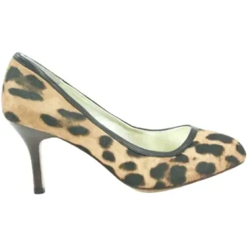 Pre-owned Leather heels , unisex, Sizes: 7 UK - Dolce & Gabbana Pre-owned - Modalova