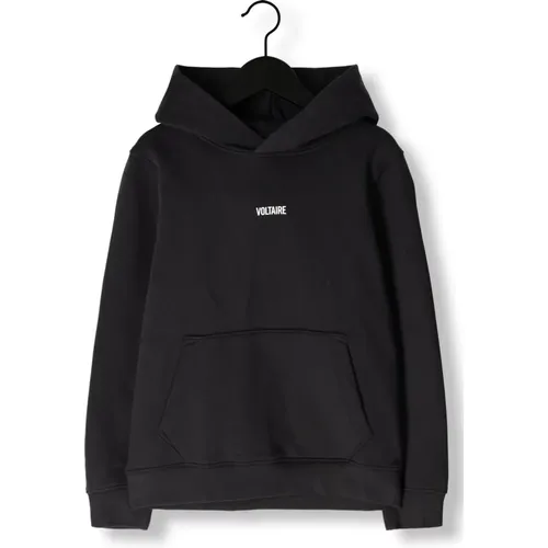 Jungen Hoodie Stilvoll Bequem Schwarz,Jungen Hoodie Stilvoll Bequem Hellblau - Zadig & Voltaire - Modalova