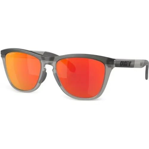 Square Frame Mirrored Sunglasses , unisex, Sizes: ONE SIZE - Oakley - Modalova