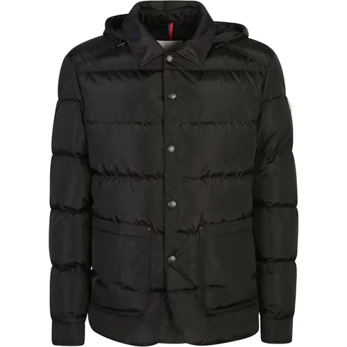 Hooded Puffer Jacket , male, Sizes: M, S - Moncler - Modalova