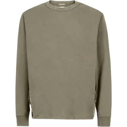 Crewneck Sweatshirt im Zementstil , Herren, Größe: XL - C.P. Company - Modalova