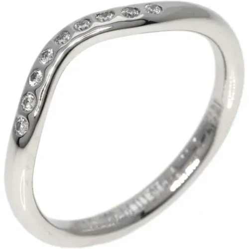 Pre-owned Platinum rings , female, Sizes: ONE SIZE - Tiffany & Co. Pre-owned - Modalova