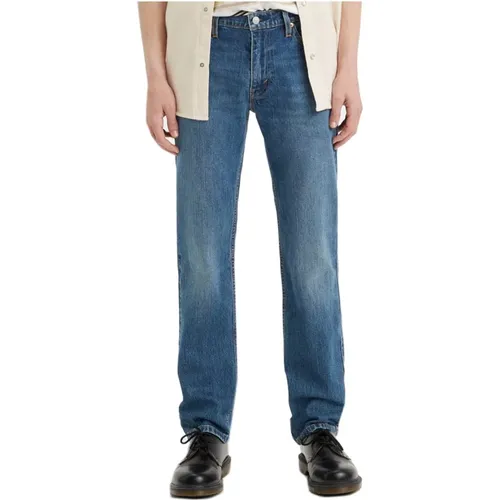 Levi's , Modern Straight Jeans , male, Sizes: W32 L32, W33 L32, W38 L32, W30 L32, W29 L32 - Levis - Modalova