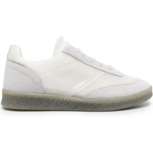 Sneakers with Mesh and Suede , male, Sizes: 8 UK - MM6 Maison Margiela - Modalova