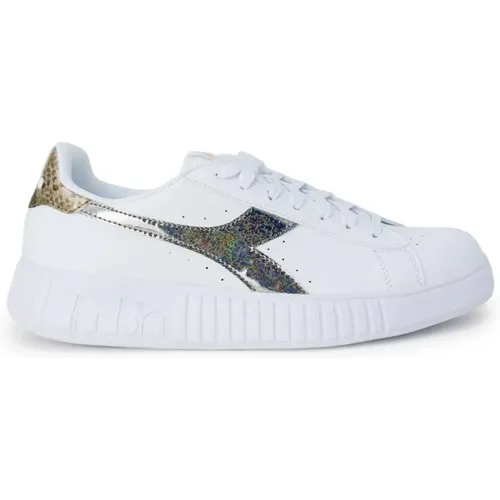 Damen Sneakers in Weiß und Farbe , Damen, Größe: 40 EU - Diadora - Modalova
