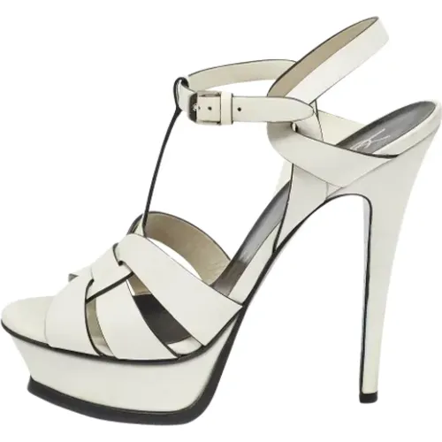 Pre-owned Leder sandals - Yves Saint Laurent Vintage - Modalova