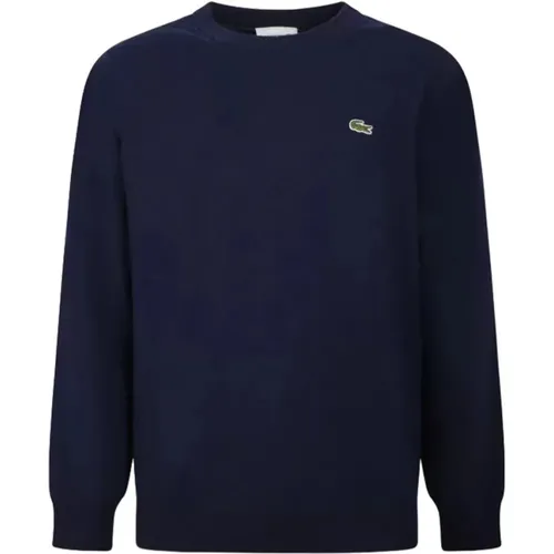 Klassischer Wollpullover , Herren, Größe: M - Lacoste - Modalova