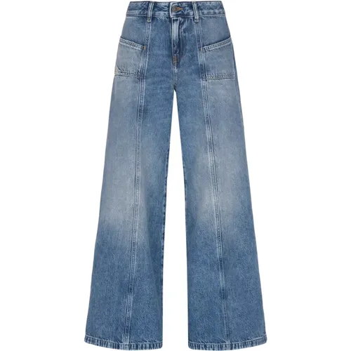 Weite Denim-Jeans für Frauen , Damen, Größe: W27 - Diesel - Modalova