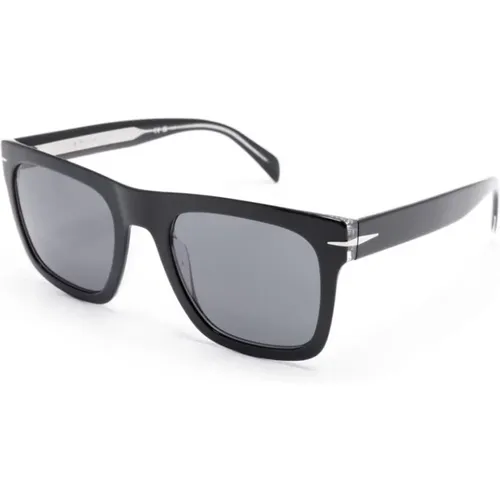 Sunglasses with Original Case , male, Sizes: 54 MM - Eyewear by David Beckham - Modalova