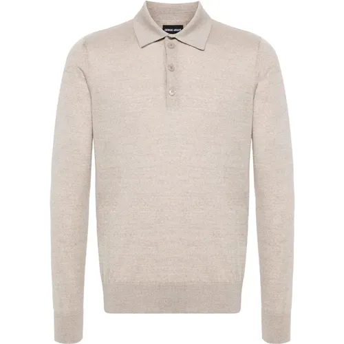 Elegant Wool Sweater , male, Sizes: M, XL - Giorgio Armani - Modalova