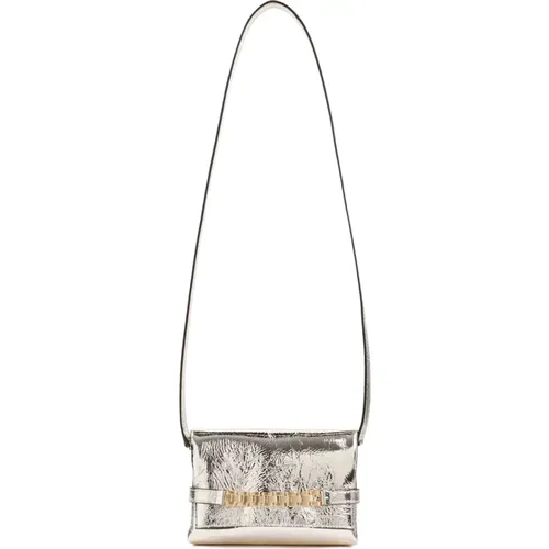 Platinum Mini Chain Pouch Handtasche , Damen, Größe: ONE Size - Victoria Beckham - Modalova