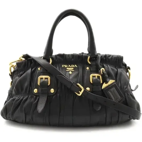 Pre-owned Leather prada-bags , female, Sizes: ONE SIZE - Prada Vintage - Modalova