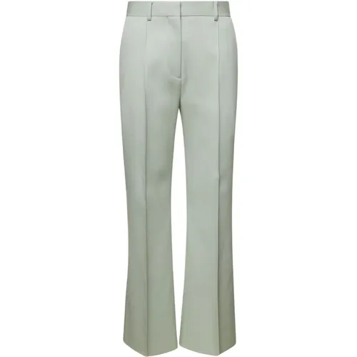 Hochtaillierte Grüne Chinos , Damen, Größe: M - Lanvin - Modalova