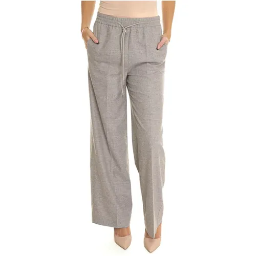 Casual Slim Fit Hose , Damen, Größe: L - Boss - Modalova