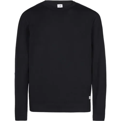 Sea Island Blauer Sweatshirt , Herren, Größe: S - C.P. Company - Modalova