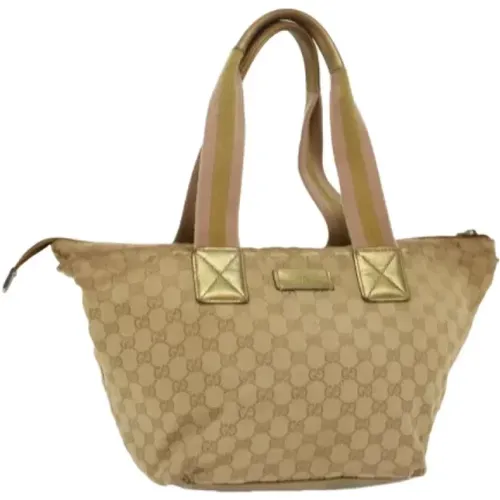 Pre-owned Canvas gucci-bags , female, Sizes: ONE SIZE - Gucci Vintage - Modalova