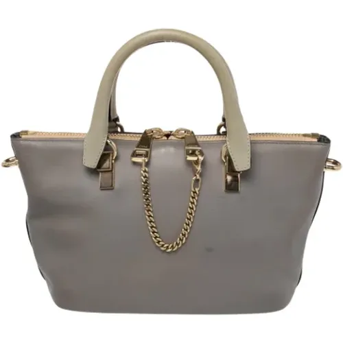 Pre-owned Leather totes , female, Sizes: ONE SIZE - Chloé Pre-owned - Modalova