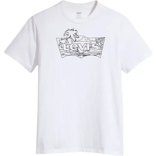 Levi's , Casual Cotton Tee Shirt , male, Sizes: L, 2XL, XL - Levis - Modalova