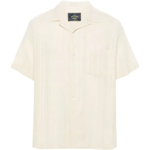 Short Sleeve Shirts , Herren, Größe: L - Portuguese Flannel - Modalova