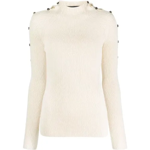 Cotton Rib Turtleneck Sweater , female, Sizes: S, L, M, XS - Proenza Schouler - Modalova