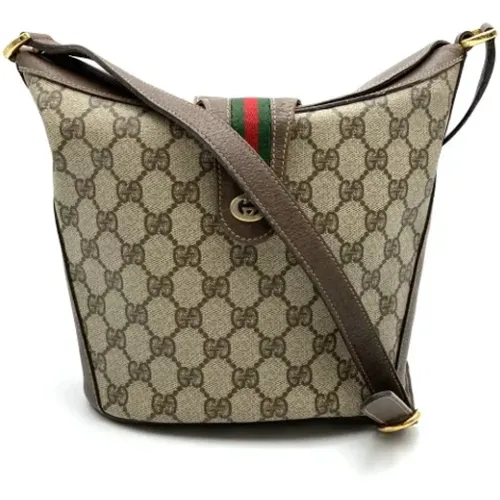 Pre-owned Canvas shoulder-bags , female, Sizes: ONE SIZE - Gucci Vintage - Modalova