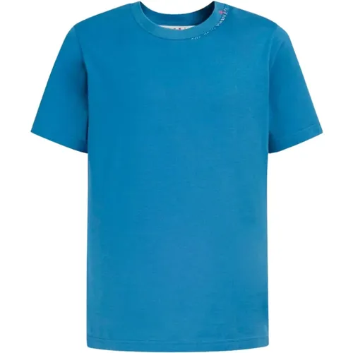 Light T-shirts and Polos , male, Sizes: XL, M, L - Marni - Modalova