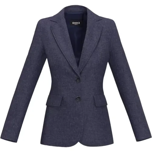 Blauer Nacht Blazer Jacke Marella - Marella - Modalova