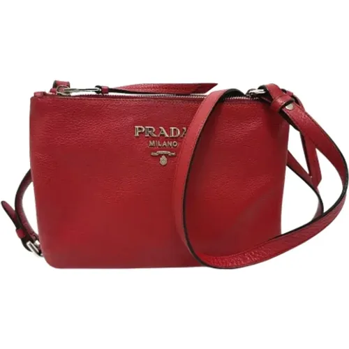 Pre-owned Leather prada-bags , female, Sizes: ONE SIZE - Prada Vintage - Modalova