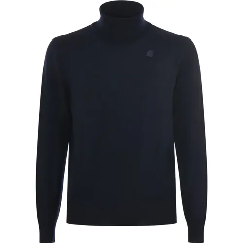 Turtleneck , male, Sizes: S, XL, M, 2XL - K-way - Modalova