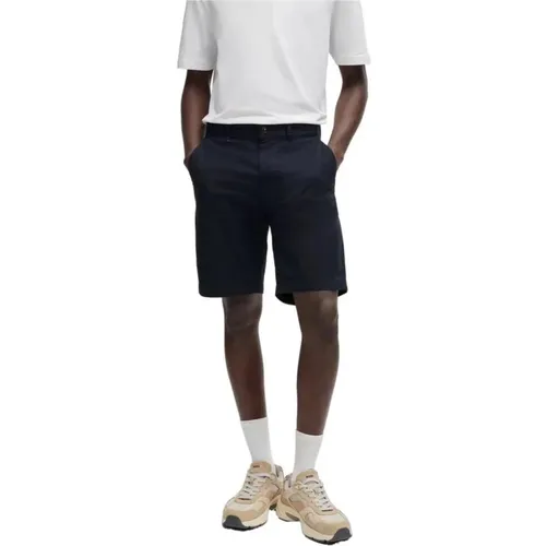 Slim Fit Bermuda Shorts Spring/Summer , male, Sizes: W32, W33, W40, W38, W30, W31, W36, W35 - Boss - Modalova
