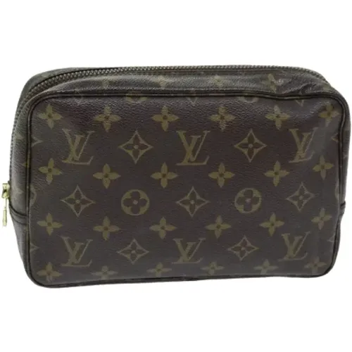 Pre-owned Canvas clutches , female, Sizes: ONE SIZE - Louis Vuitton Vintage - Modalova