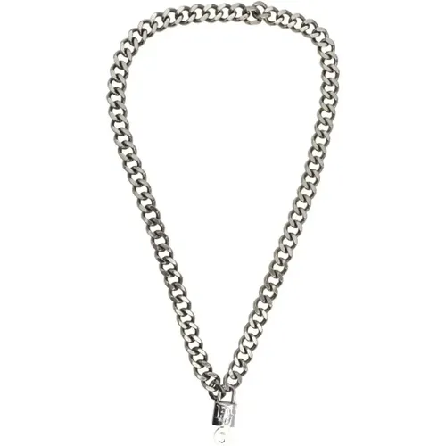 Pre-owned Silver necklaces , female, Sizes: ONE SIZE - Dior Vintage - Modalova