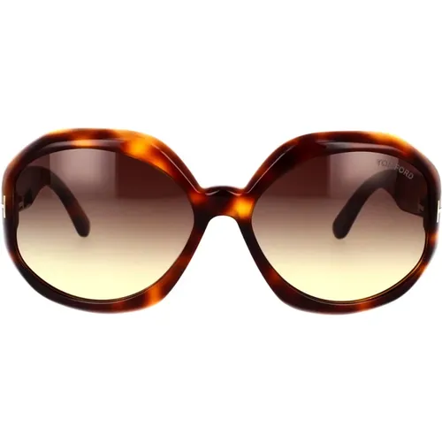 Geometric Sunglasses with Classic Style , unisex, Sizes: 62 MM - Tom Ford - Modalova