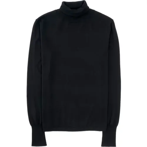 Elegant Wool Turtle Neck Sweater , female, Sizes: XS, S - Aspesi - Modalova