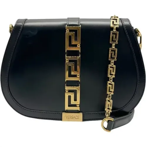 Pre-owned Leather shoulder-bags , female, Sizes: ONE SIZE - Versace Pre-owned - Modalova