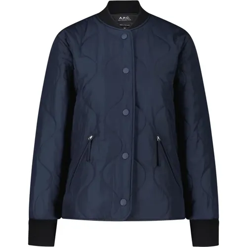 Snap Button Puffer Jacket , female, Sizes: 2XS, XS, S, L, M - A.p.c. - Modalova