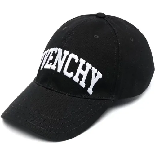 Embroidered Logo Curved Cap , male, Sizes: ONE SIZE - Givenchy - Modalova