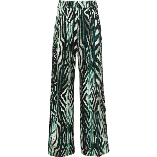 Grüne Hose für Frauen Aw24 , Damen, Größe: XS - Just Cavalli - Modalova