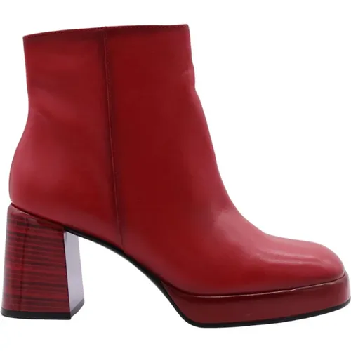 Stylish Ankle Boots Terka , female, Sizes: 6 UK, 4 UK, 7 UK - Hispanitas - Modalova