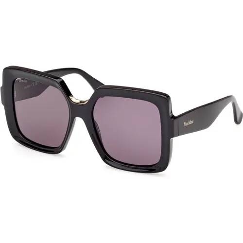 Ernest Sonnenbrille Schwarz 01A - Max Mara - Modalova