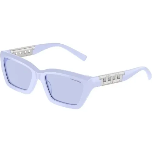 Violet Frame Sunglasses , unisex, Sizes: 54 MM - Tiffany - Modalova