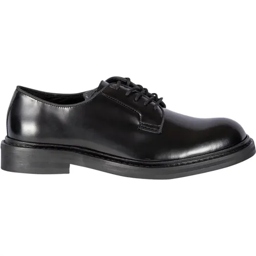 Leather Blucher Moccasin Shoes , male, Sizes: 12 UK, 6 UK, 10 UK, 11 UK, 9 UK, 7 UK - Selected Homme - Modalova