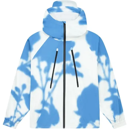 Blaue Blumen Technische Jacke , Herren, Größe: M - Arte Antwerp - Modalova