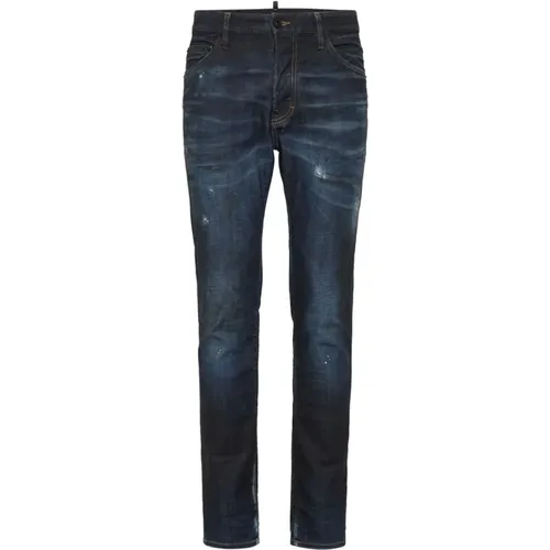 Stylish Trousers for Men , male, Sizes: M, 4XL, L, S, 2XS, 2XL, XL, 3XL, XS - Dsquared2 - Modalova