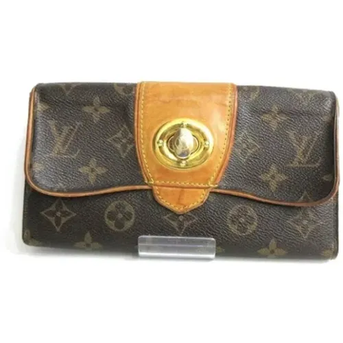 Pre-owned Canvas wallets , female, Sizes: ONE SIZE - Louis Vuitton Vintage - Modalova